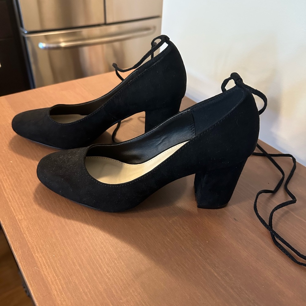 Black heels